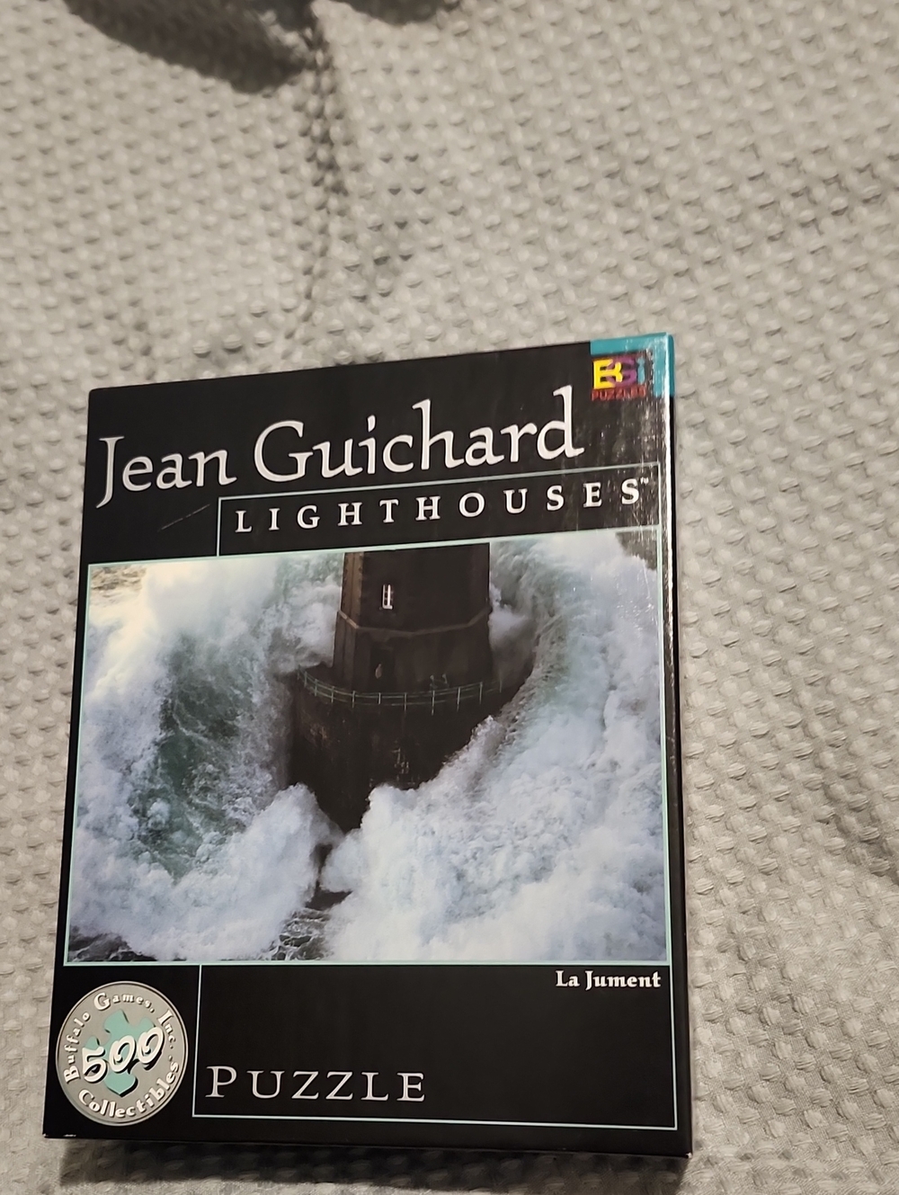 Lighthouses 'La Jument' Puzzle - Black